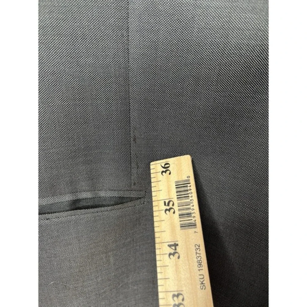 Mens 44R Wool Hugo Boss Grey‎ Blazer  Suit Jacket